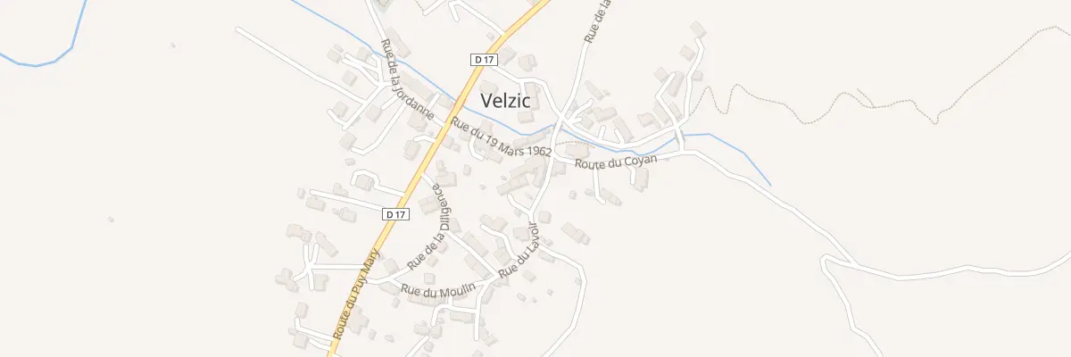 Plan du 2 Rue du Lavoir à Velzic