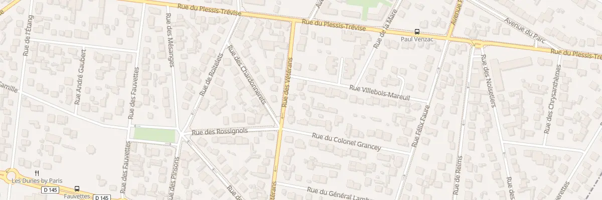 Plan du 7 Rue des Vétérans à Champigny-sur-Marne