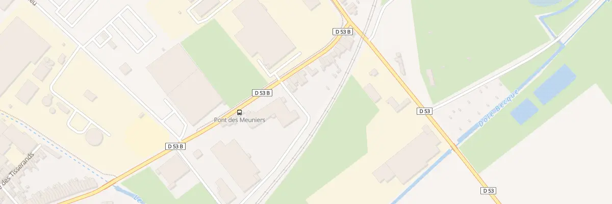 Plan du 126 Rue du Pont des Meuniers à Hazebrouck