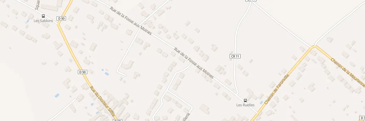Plan du 13 Rue de la Fosse aux Moines à Perthes