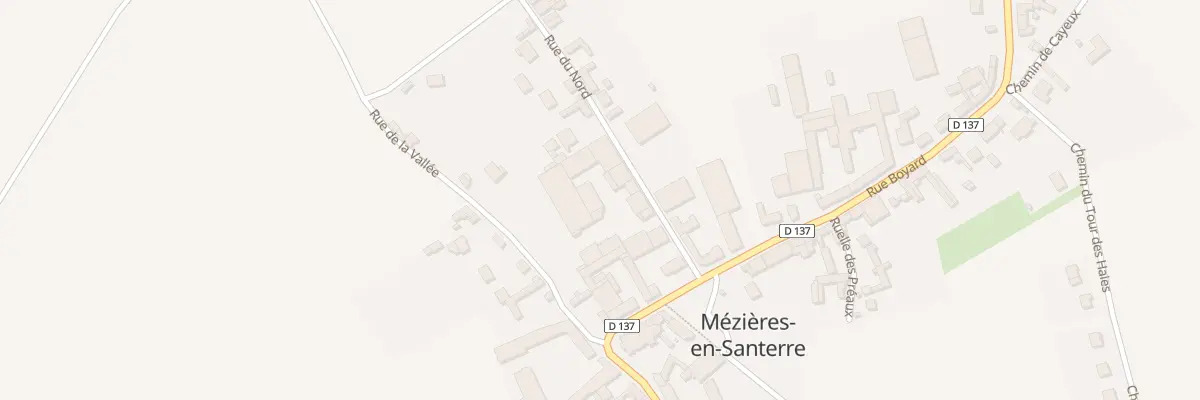 Plan du 3 Rue Boyard à Mézières-en-Santerre