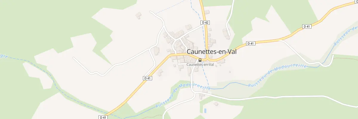 Plan du 23 Le Village à Caunettes-en-Val