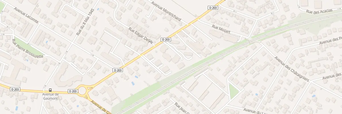 Plan du 164 Rue du Général de Gaulle à Villiers-sur-Marne