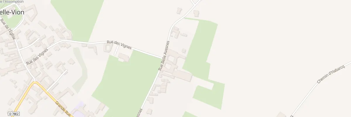 Plan du 19 Rue de Belle Avesnes à Noyelle-Vion
