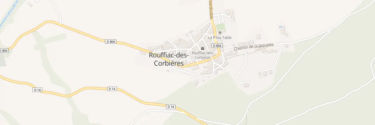 Plan du 7 Av St Felix à Rouffiac-des-Corbières