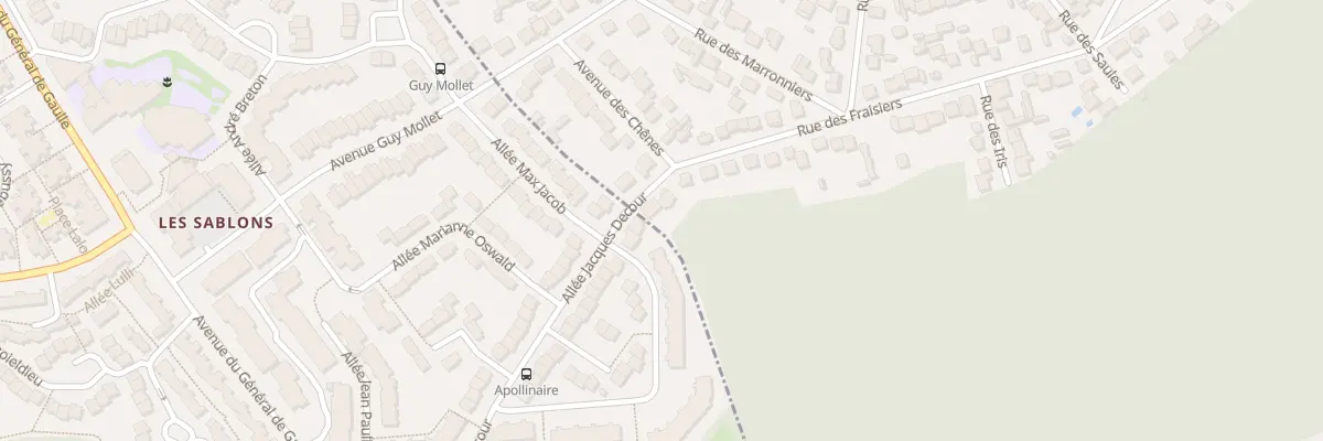 Plan du 87 Rue des Fraisiers à Villepinte