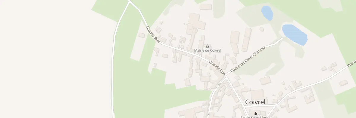 Plan du 16 Gr Grande Rue à Coivrel