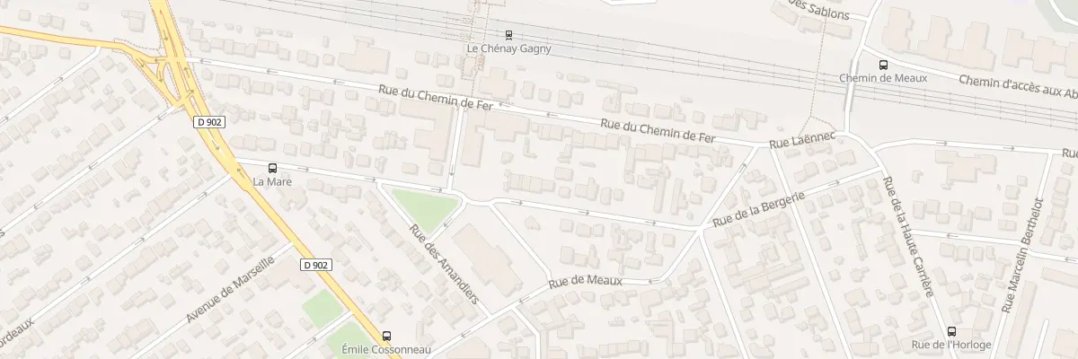 Plan du 26 Rue de la Mare à Gagny