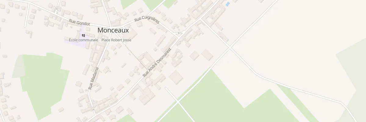 Plan du 266 Rue Andre Desmarest à Monceaux