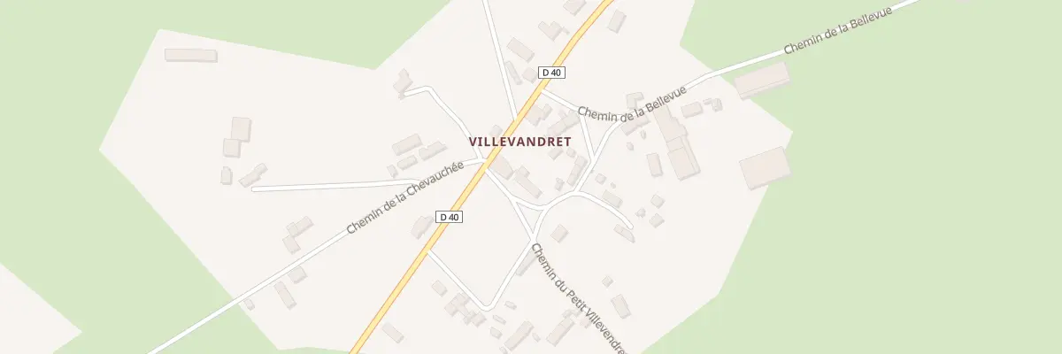 Plan du 3 Chem du Petit Villevendret à Chazemais