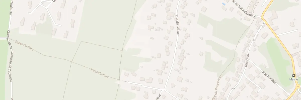 Plan du 23 Rue du Bel Air à Varennes-Jarcy