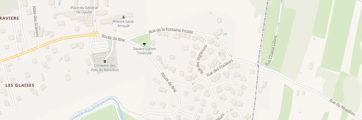 Plan du 12 Che de la Fontaine Froide à Marolles-en-Brie