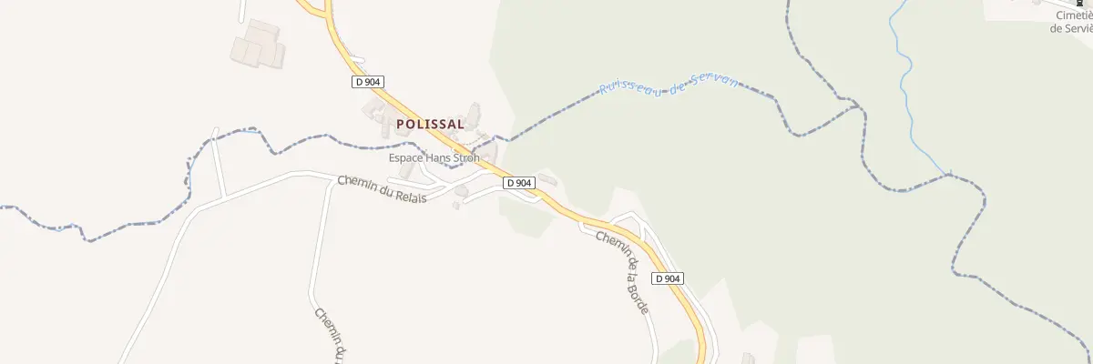 Plan du 5059 Polissal à Mouret