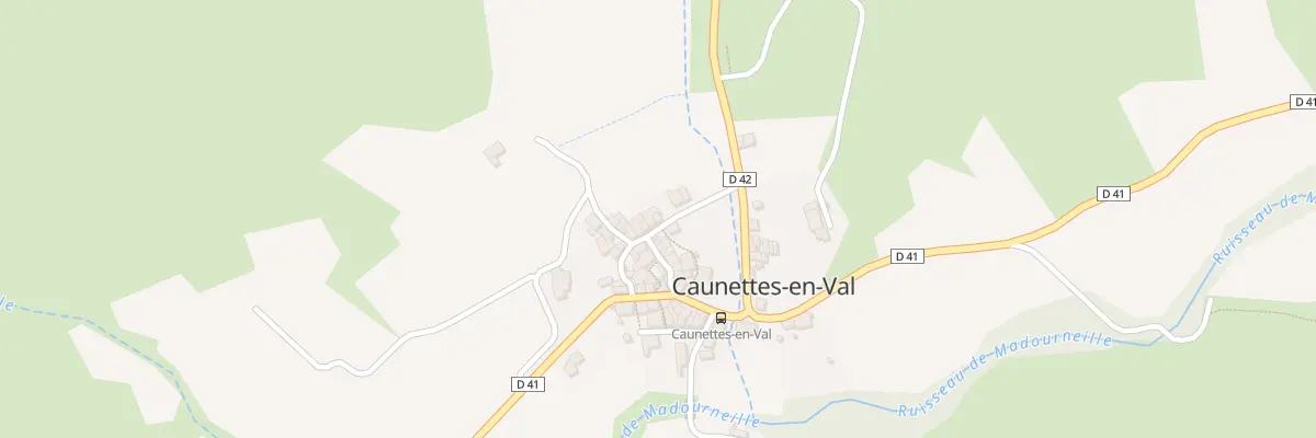 Plan du 5000F Le Village à Caunettes-en-Val