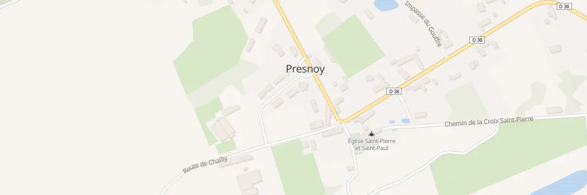 Plan du 3 Rue du Clos des Champs à Presnoy