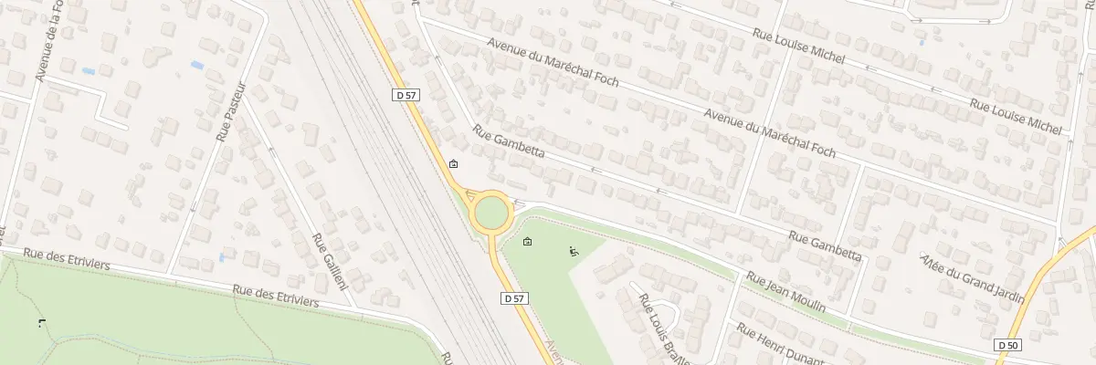 Plan du 36 Rue Gambetta à Combs-la-Ville