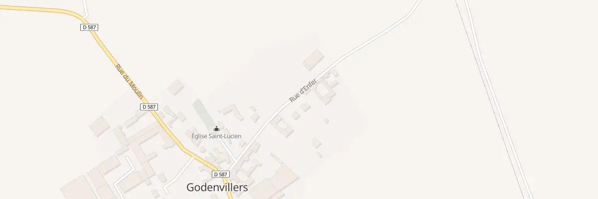 Plan du 67 Rue d’Enfer à Godenvillers