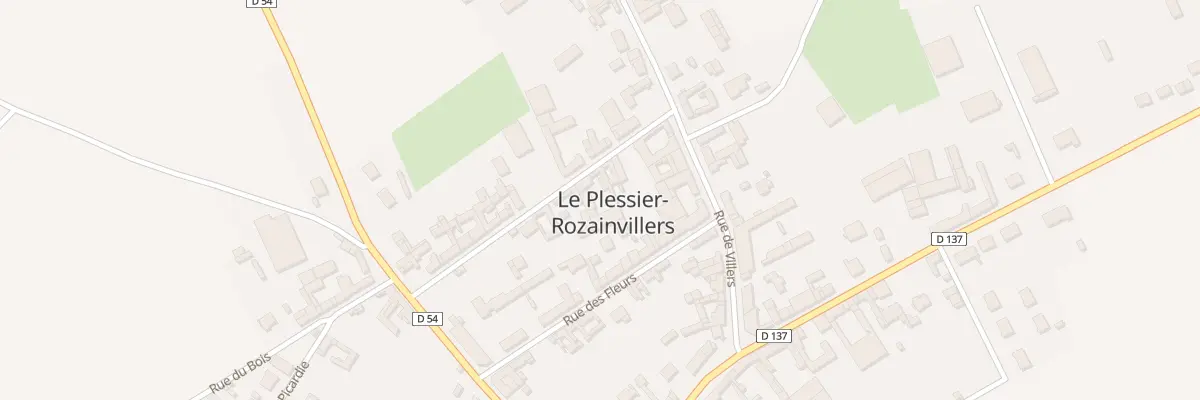 Plan du 20 Rue des Vergeaux à Faverolles