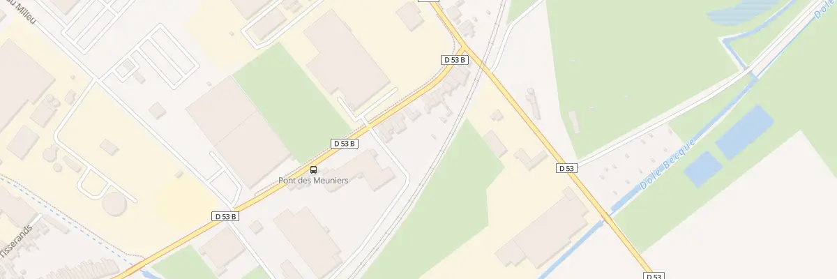 Plan du 128B Rue du Pont des Meuniers à Hazebrouck