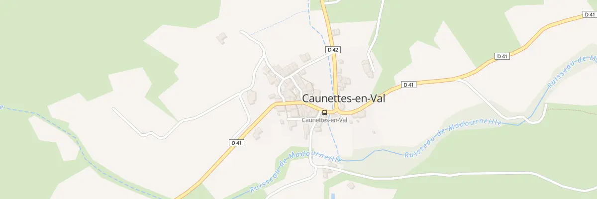 Plan du 1 Rue de la Fontaine à Caunettes-en-Val