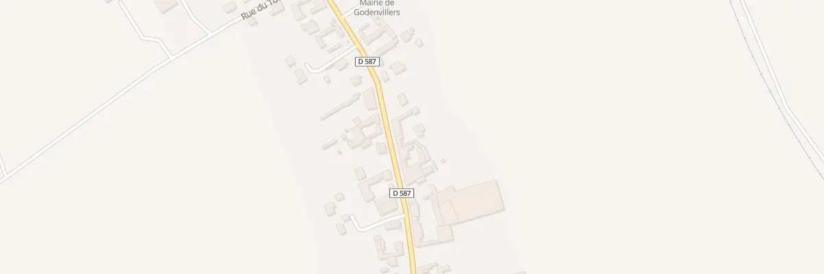 Plan du 21 Rue d’En Haut à Godenvillers