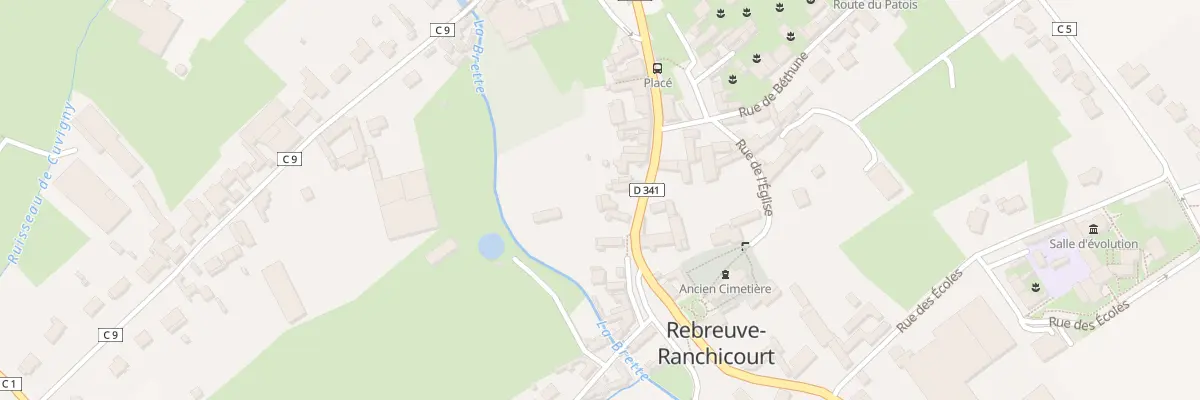 Plan du 24 Rue Nationale à Rebreuve-Ranchicourt