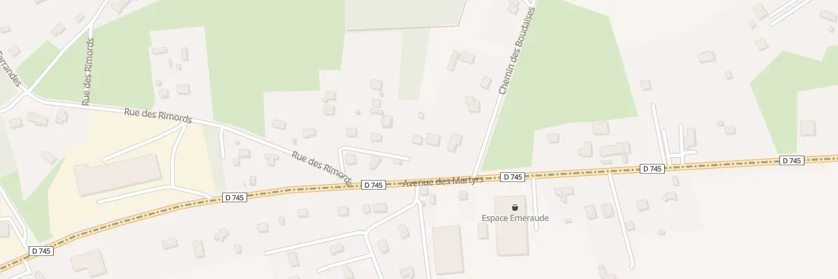 Plan du 7 Imp de la Perotte à Domérat
