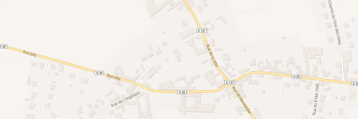 Plan du 5057 Rue du Four à Mézières-en-Santerre