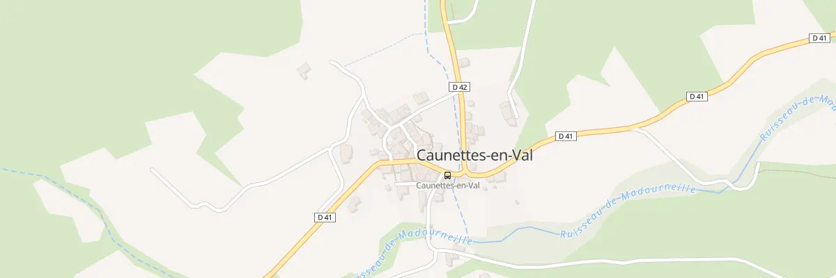 Plan du 5 Rue de la Fontaine à Caunettes-en-Val