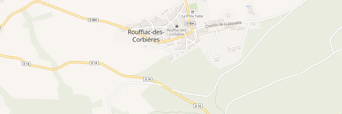 Plan du 4 Che de la Laouzado à Rouffiac-des-Corbières