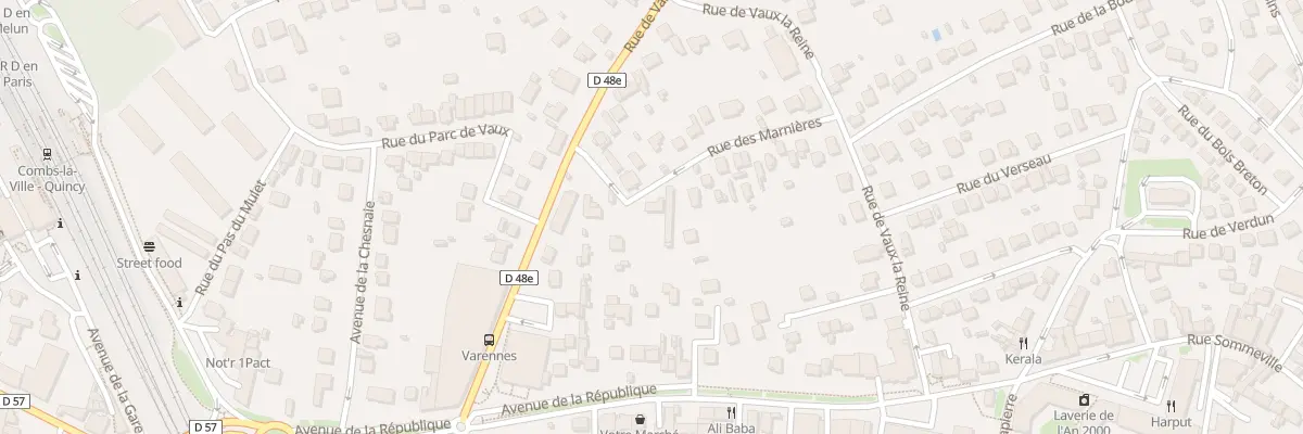 Plan du 27 Rue des Marnières à Combs-la-Ville