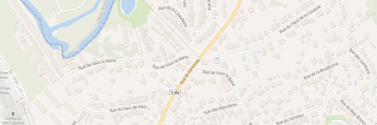 Plan du 76 Rue de Varennes à Combs-la-Ville