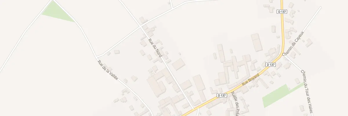 Plan du 4 Rue du Nord à Mézières-en-Santerre