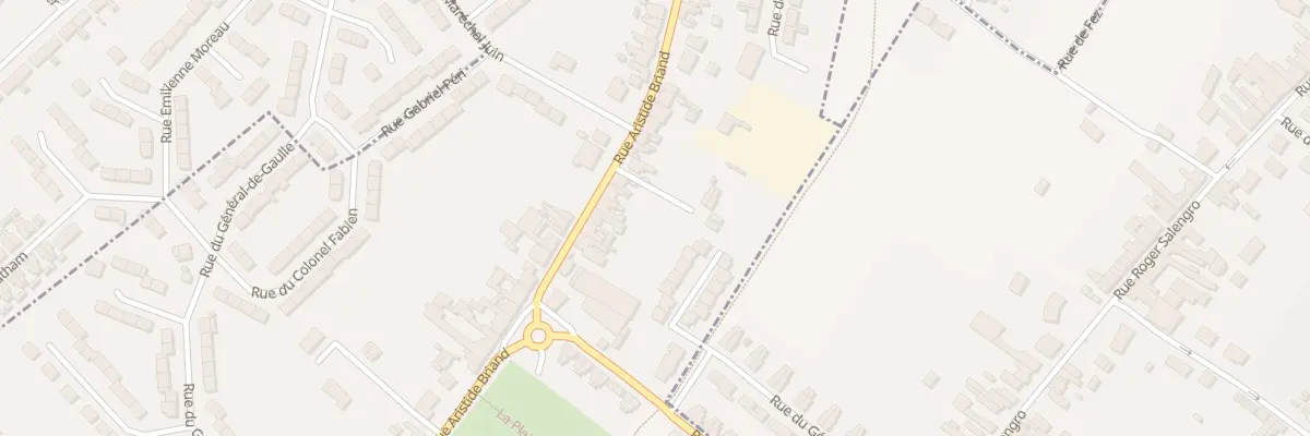 Plan du 442 Rue Aristide Briand à Houdain