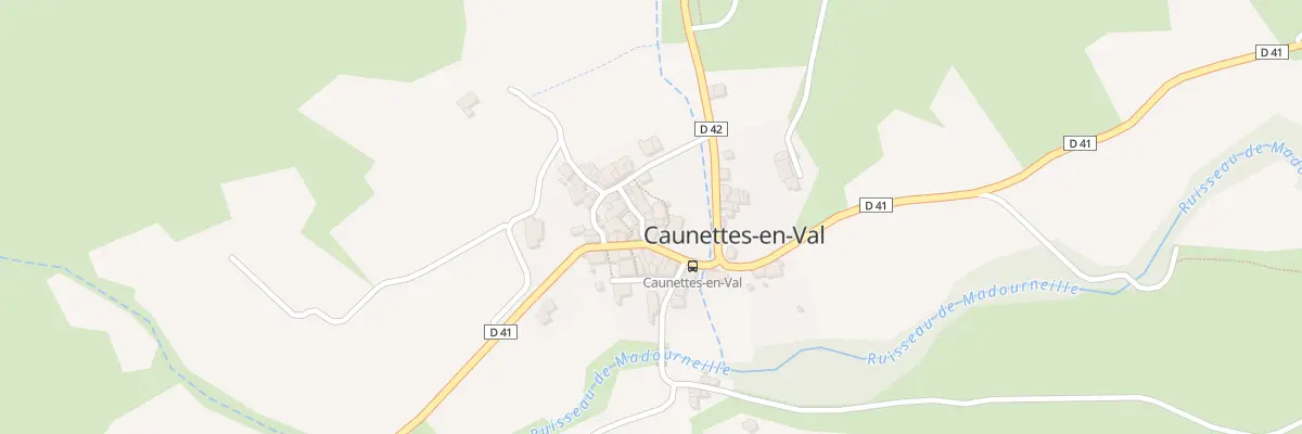 Plan du 4 Rue de la Fontaine à Caunettes-en-Val