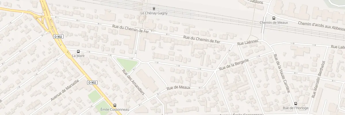 Plan du 18 Rue de la Mare à Gagny
