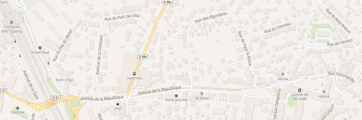 Plan du 25B Rue des Marnières à Combs-la-Ville