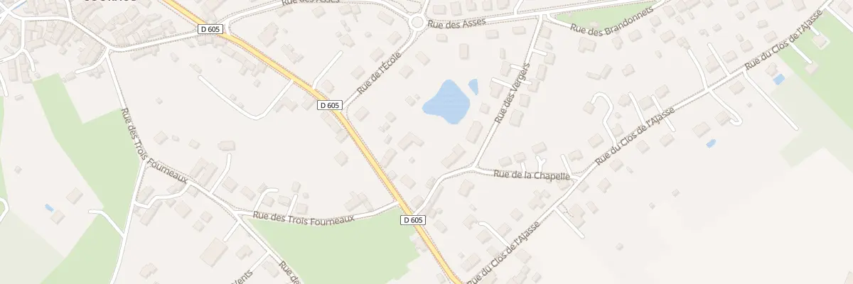 Plan du 51B Rue du Doc Chalais à Domérat
