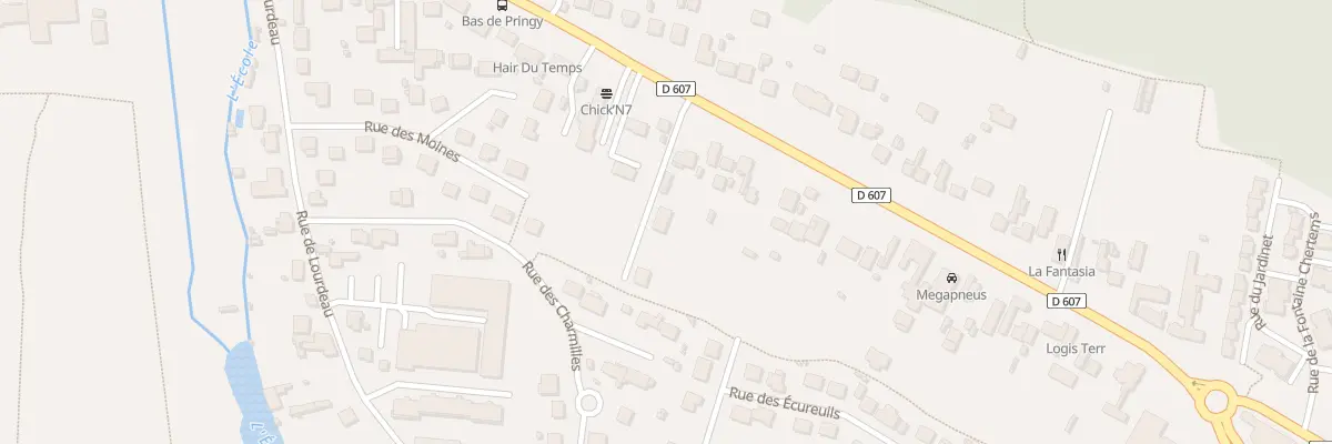 Plan du 43B Av de Fontainebleau à Pringy