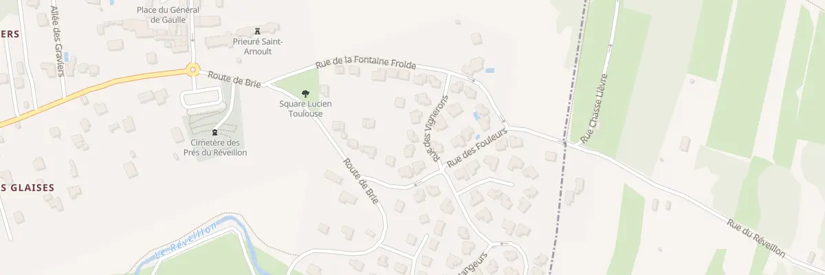 Plan du 3 Rue des Vignerons à Marolles-en-Brie