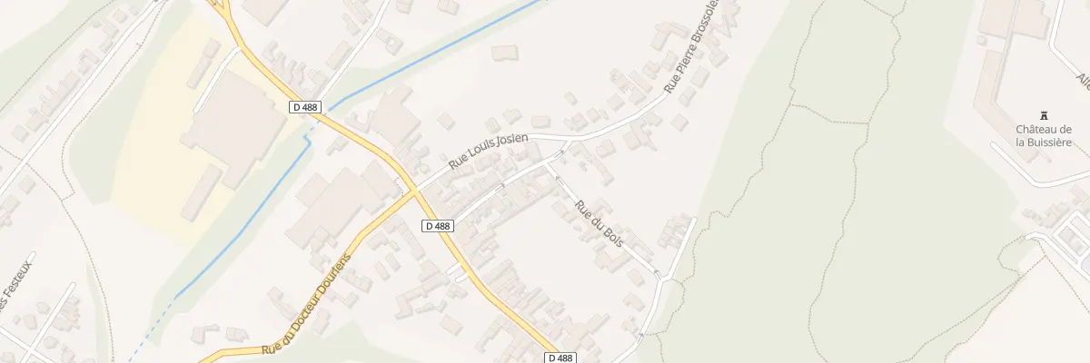 Plan du 88 Rue Pierre Brossolette Labuiss à Bruay-la-Buissière