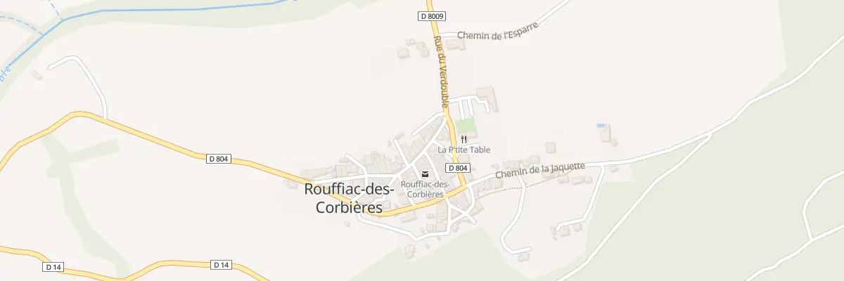 Plan du 17 Rue de la Liberté à Rouffiac-des-Corbières
