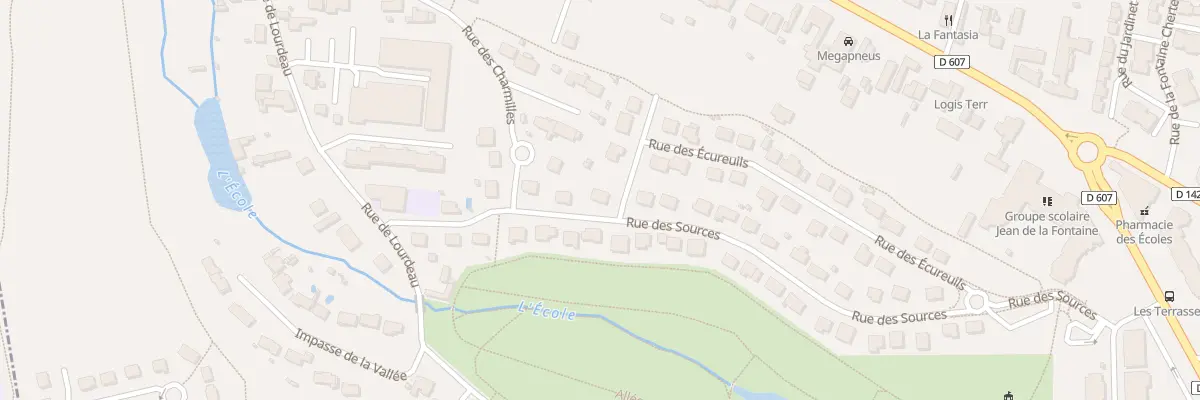 Plan du 12 Rue des Sources à Pringy