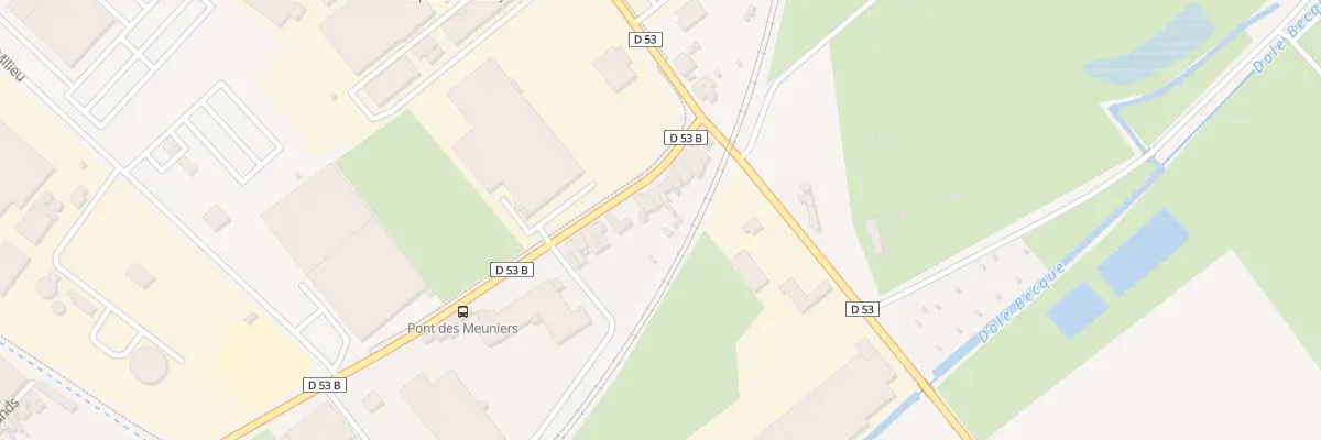 Plan du 132 Rue du Pont des Meuniers à Hazebrouck