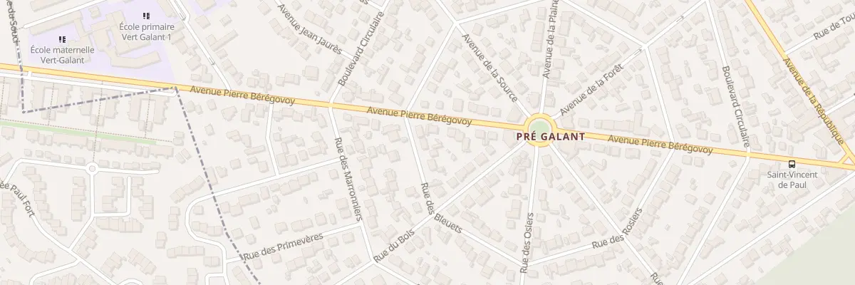 Plan du 3 Rue des Bleuets à Villepinte