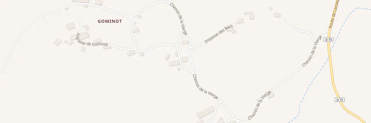 Plan du 5038 Village de Gominot à Trémouille-Saint-Loup