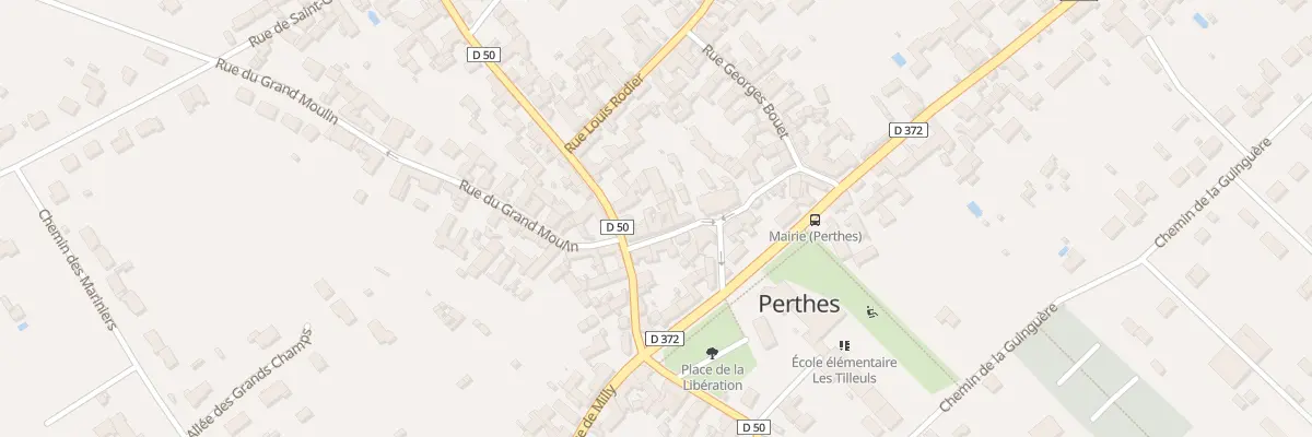 Plan du 3 Rue de l’Eglise à Perthes