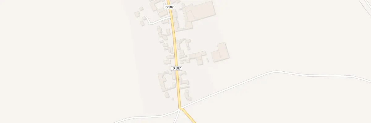 Plan du 7 Rue d’En Haut à Godenvillers