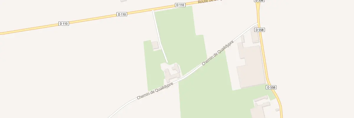 Plan du 2 Che de Quaedypre à Killem