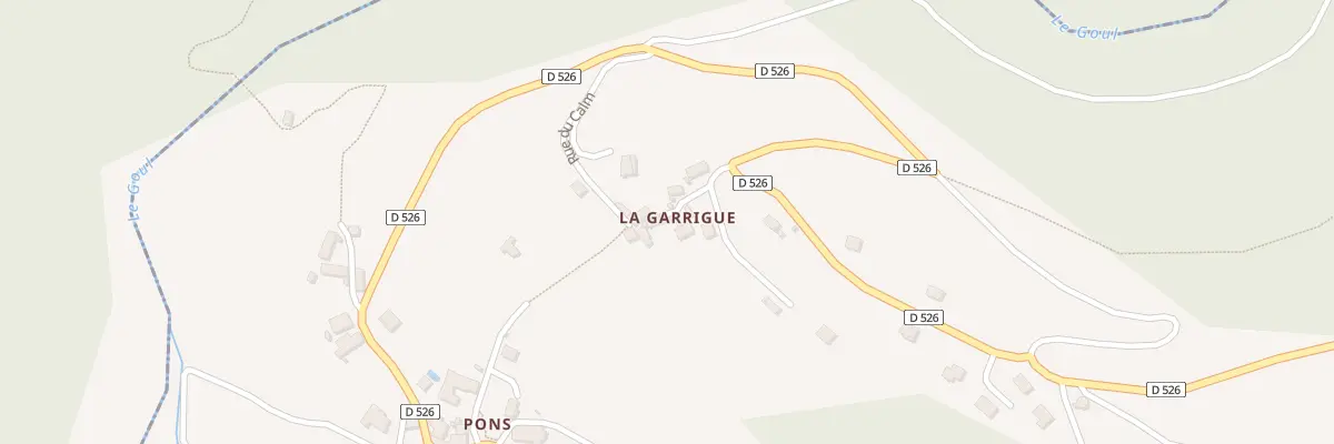 Plan du 5182 La Garrigue à Saint-Hippolyte
